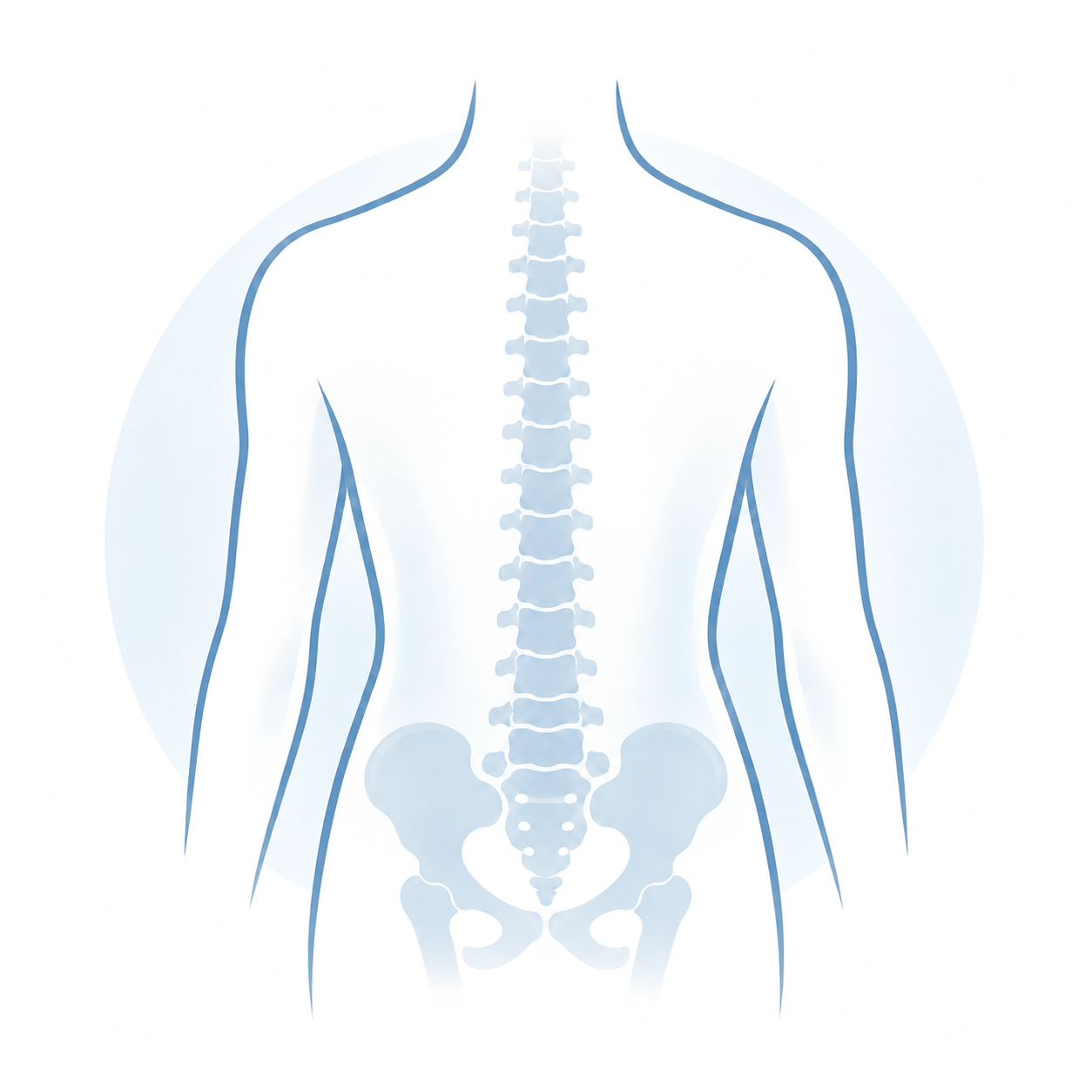 腰のイラスト